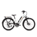 Right side view of a Radster Road electric commuter bike, size large in lunar white