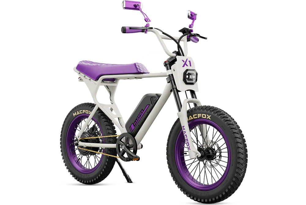 Electric Bike Motorcycle Style | Macfox Electric Bicycle