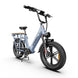 Gray Cargo electric bike side view-Kingbull Voyager 2.0