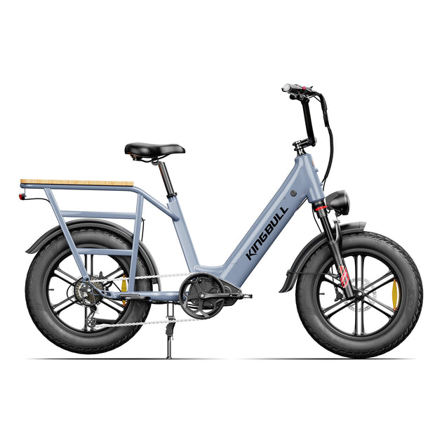 Gray Cargo electric bike-Kingbull Voyager 2.0