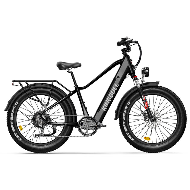 Kingbull Discover electric bike full side view with premium off-road and city design