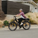 Man riding Kingbull Discover electric bike demonstrating comfortable riding position and performance