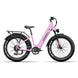 Kingbull Discover ST 2.0 electric bike in black, full side view showing 26-inch fat tires and step-through frame