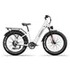 Kingbull Discover ST 2.0 electric bike in white color, three-quarter angle view highlighting modern design
