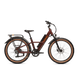 Right side view of a Radster Trail electric commuter bike, size large in copper red