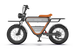 Rictor K1 Retro-style electric motorcycle with sturdy frame front and rear