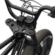 Close-up view of the handlebars and branded stem cap on the SUPER73-ZX SE Legacy Series ebike in blackout @color_blackout