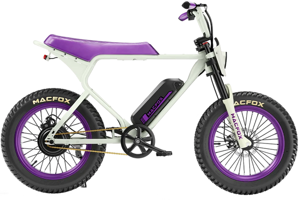 Moped Style Electric Bike | Macfox Electric Bike