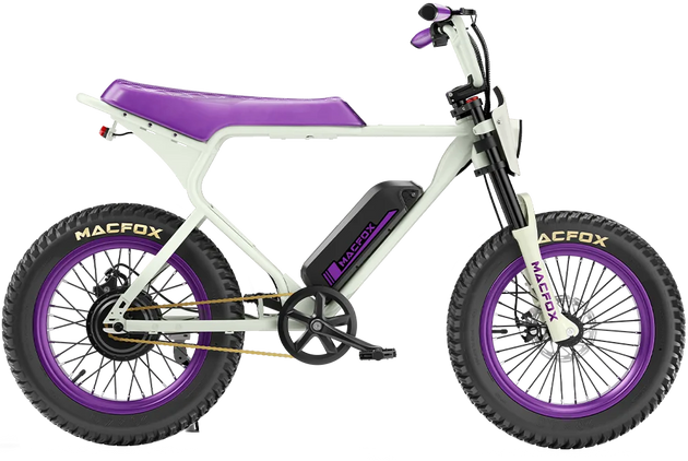 Moped Style Electric Bike | Macfox Electric Bike