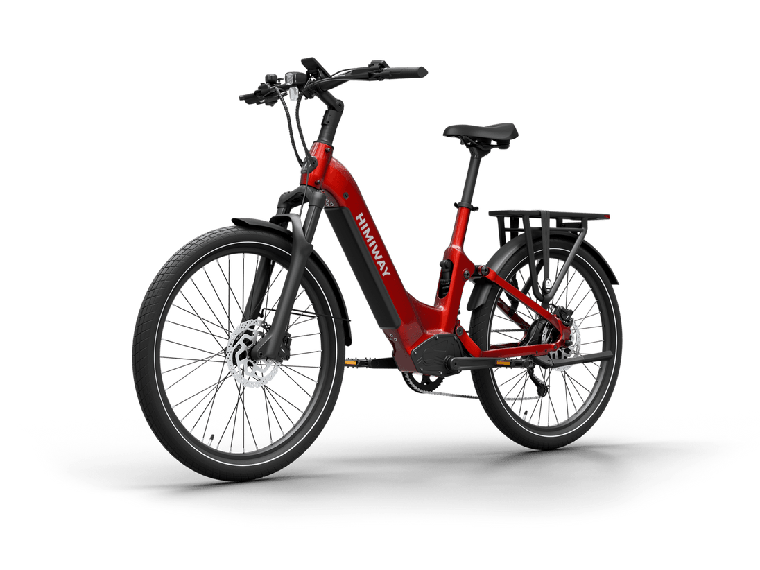 A7 / Full - Suspension Commuter eBike - Riding 5 Electric Bike