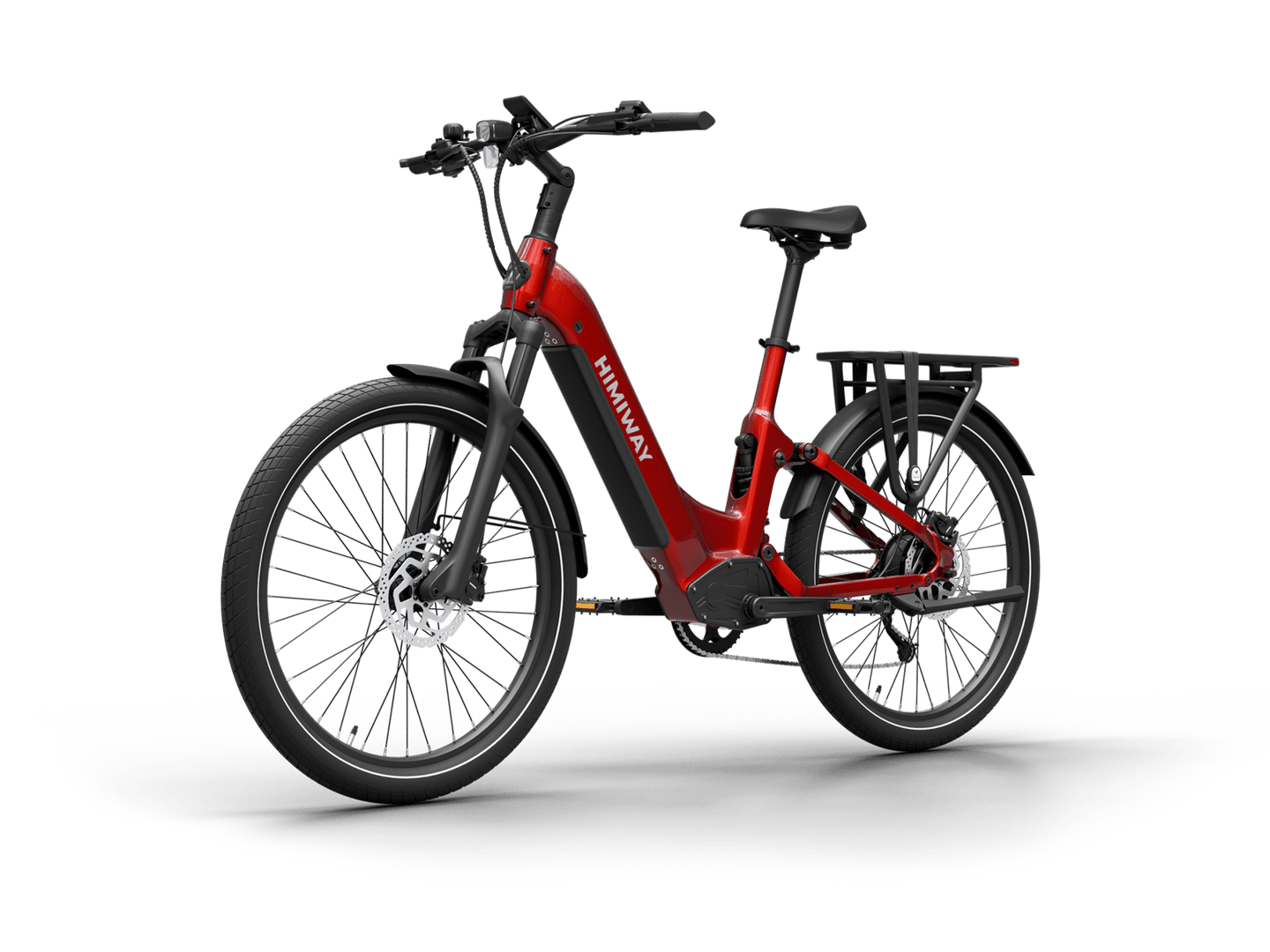 A7 / Full - Suspension Commuter eBike - Riding 5 Electric Bike