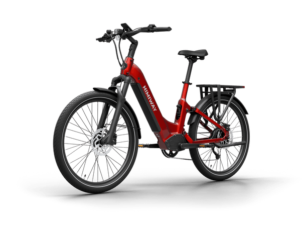 A7 / Full - Suspension Commuter eBike - Riding 5 Electric Bike