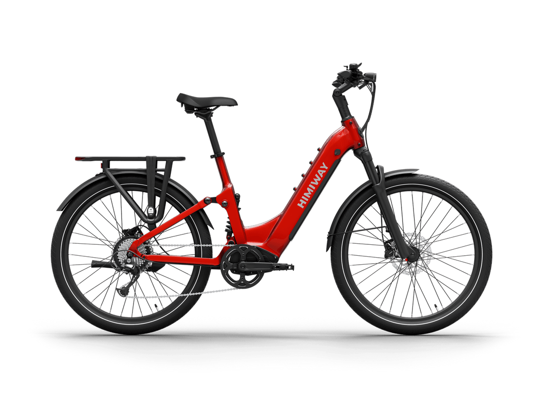 A7 / Full - Suspension Commuter eBike - Riding 5 Electric Bike