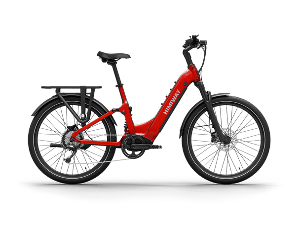 A7 / Full - Suspension Commuter eBike - Riding 5 Electric Bike