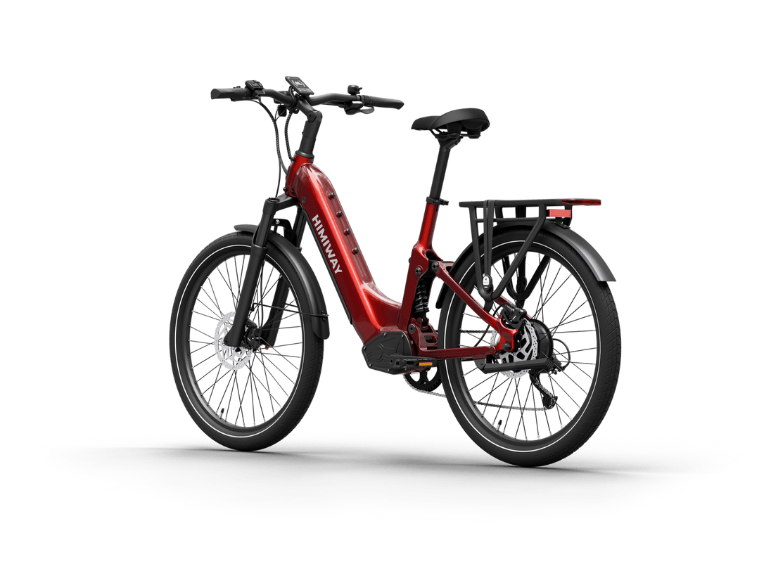 A7 / Full - Suspension Commuter eBike - Riding 5 Electric Bike