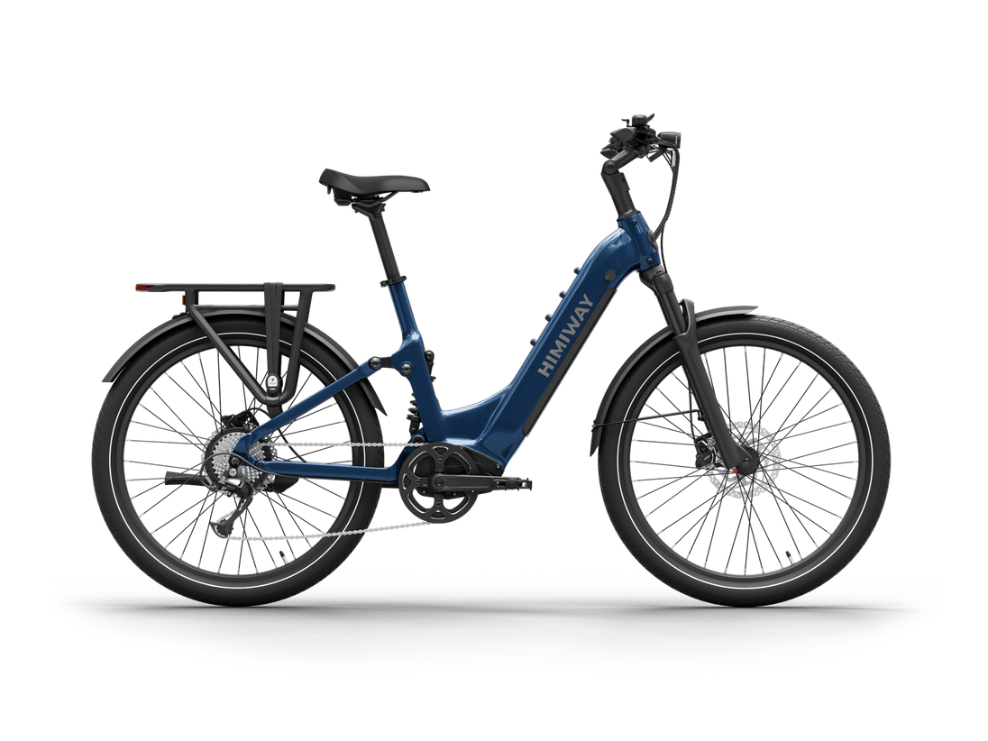 A7 / Full - Suspension Commuter eBike - Riding 5 Electric Bike