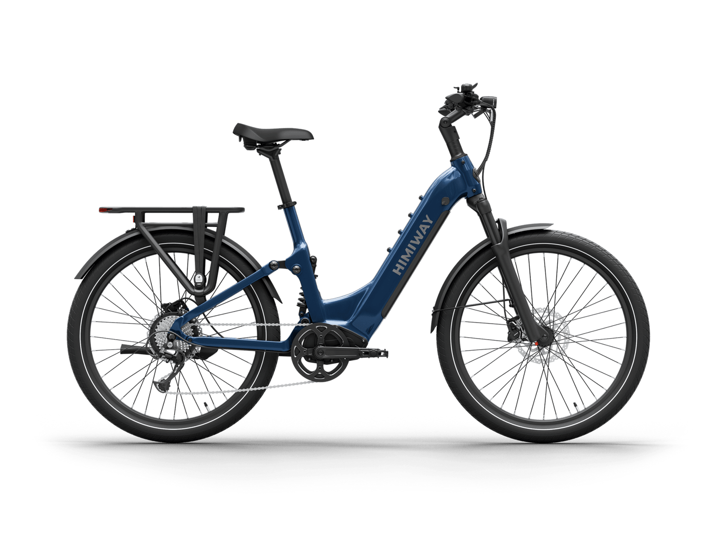 A7 / Full - Suspension Commuter eBike - Riding 5 Electric Bike