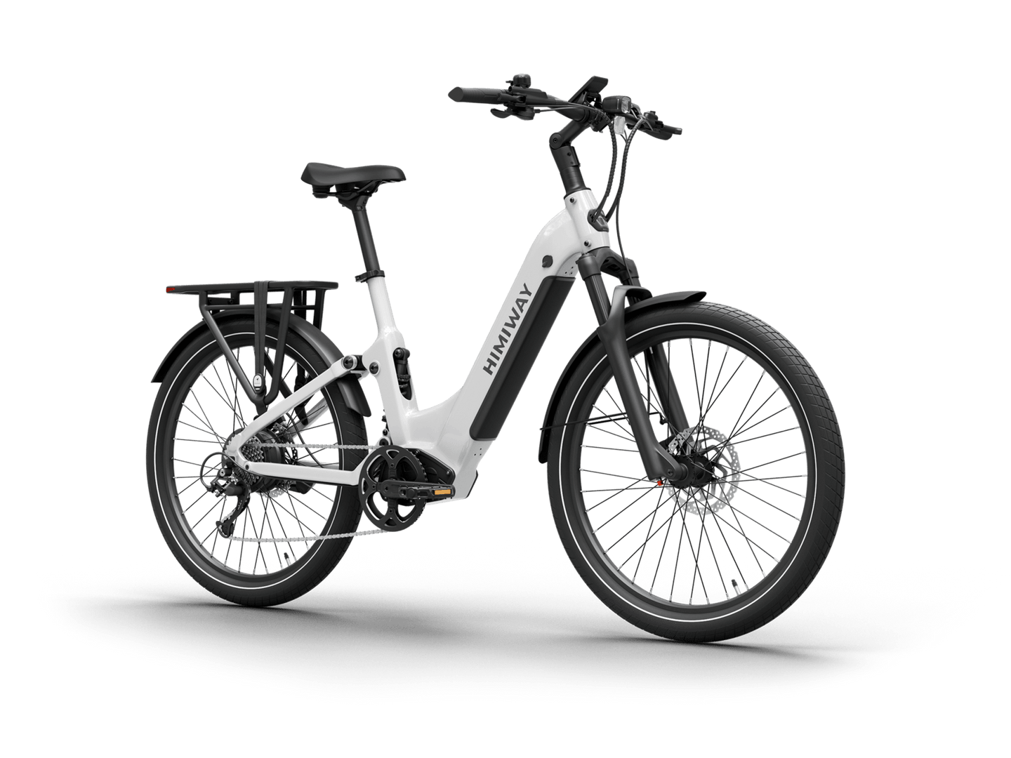 A7 / Full - Suspension Commuter eBike - Riding 5 Electric Bike