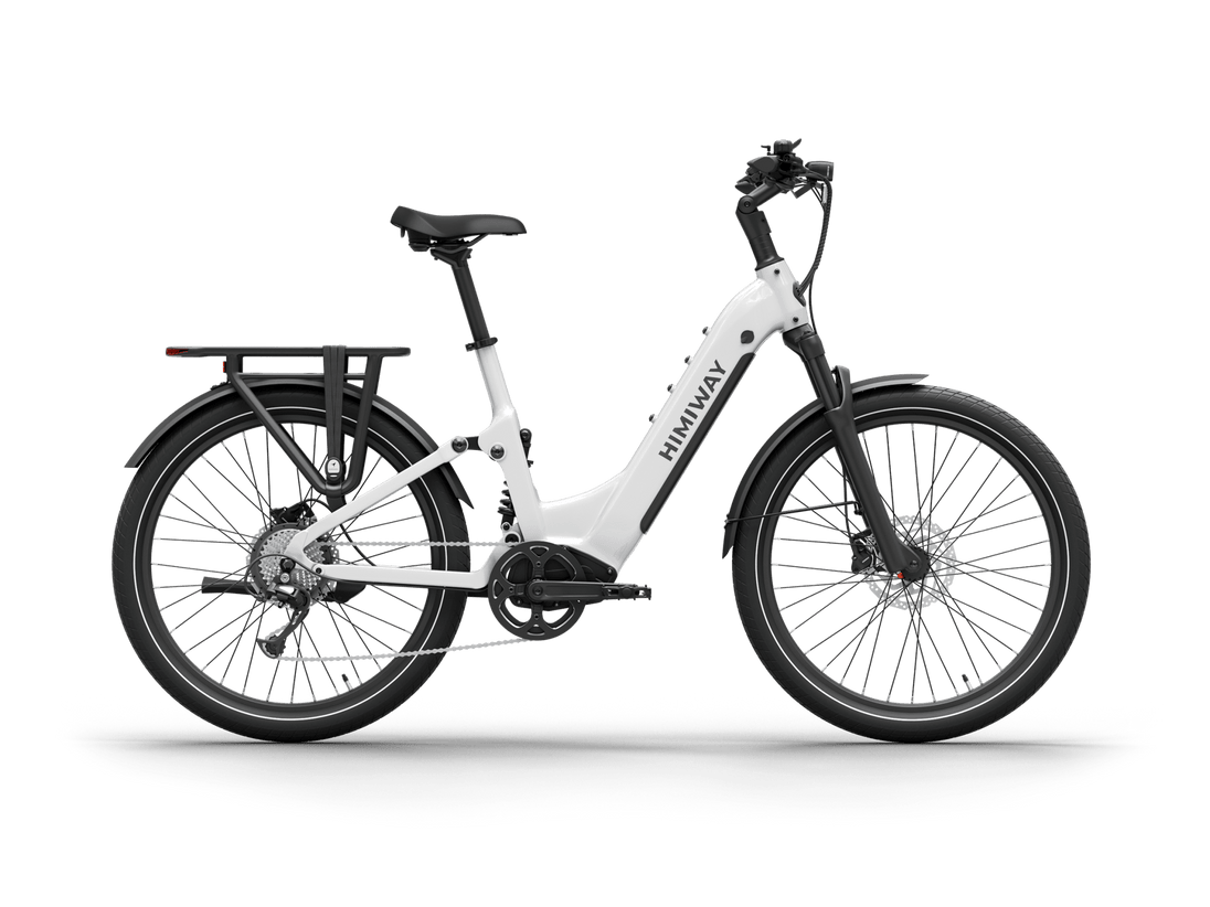 A7 / Full - Suspension Commuter eBike - Riding 5 Electric Bike