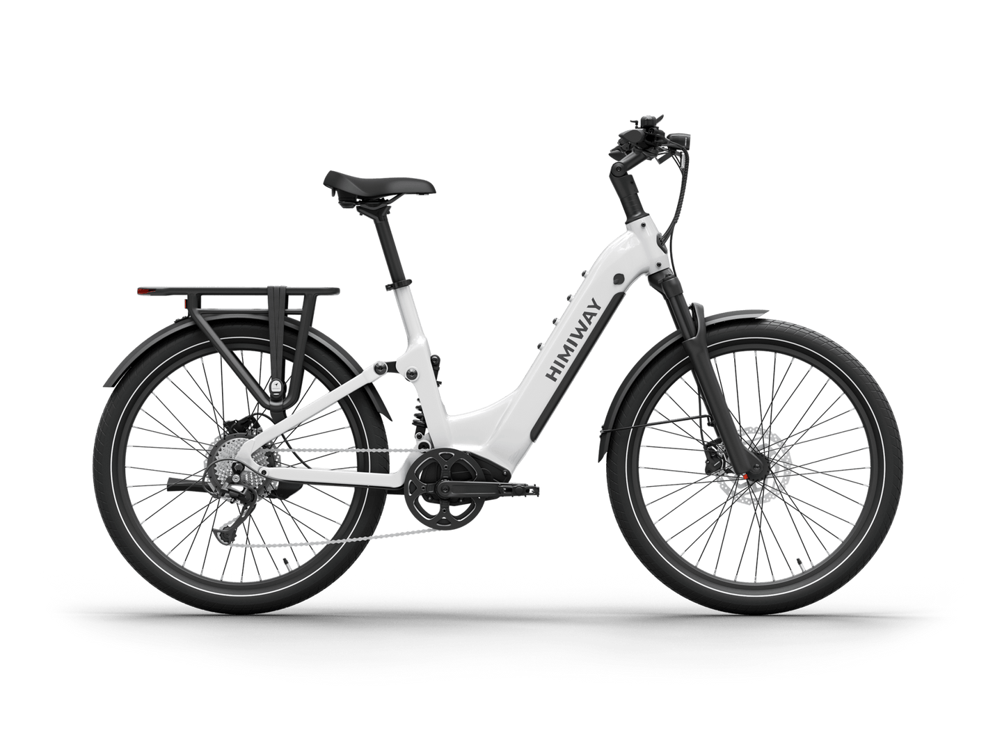 A7 / Full - Suspension Commuter eBike - Riding 5 Electric Bike