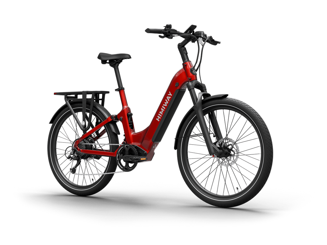 A7 / Full - Suspension Commuter eBike - Riding 5 Electric Bike