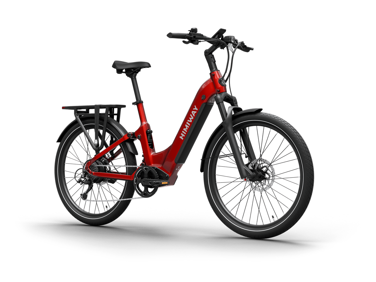 A7 / Full - Suspension Commuter eBike - Riding 5 Electric Bike
