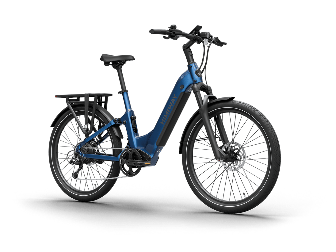 A7 / Full - Suspension Commuter eBike - Riding 5 Electric Bike