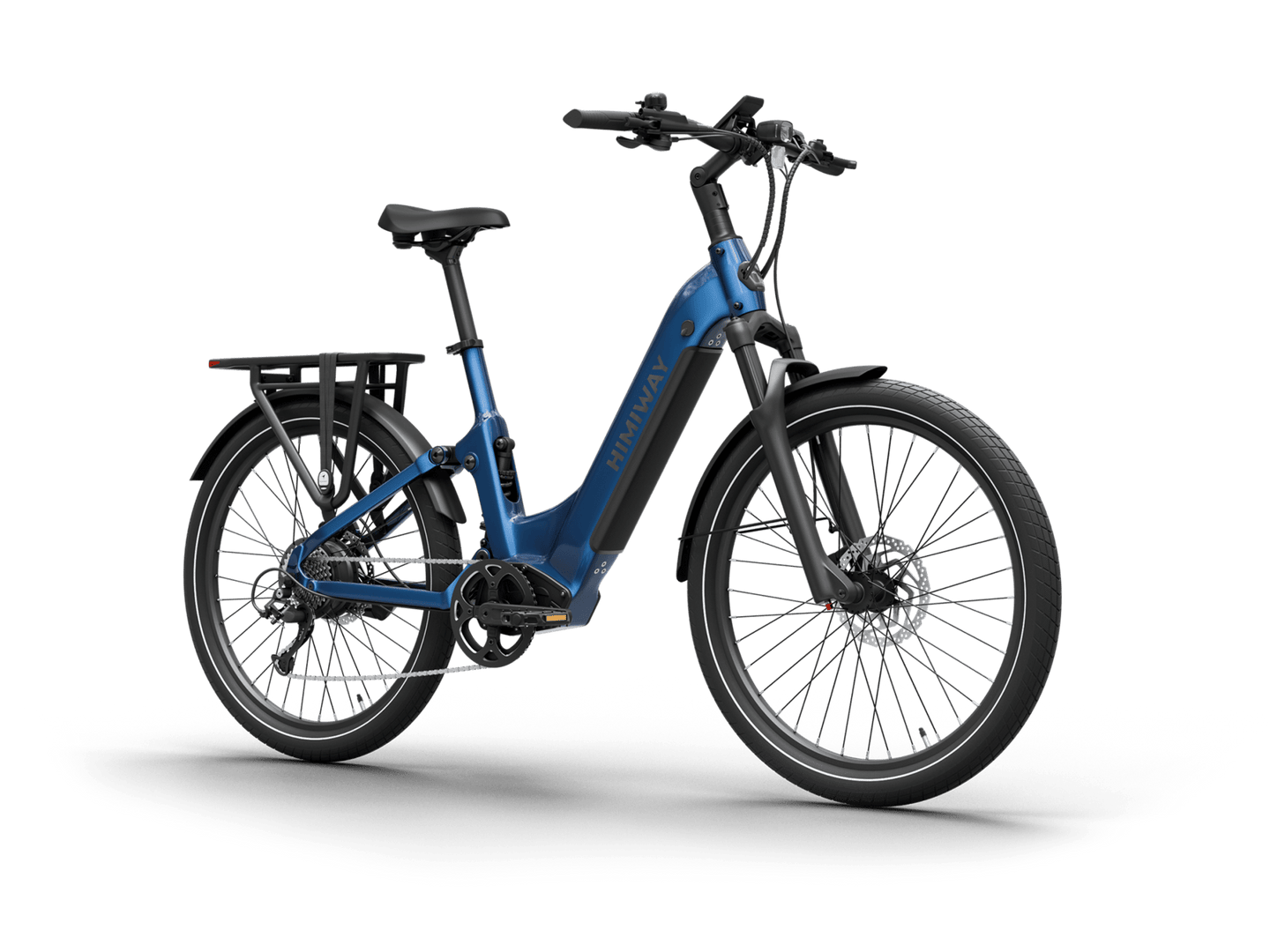 A7 / Full - Suspension Commuter eBike - Riding 5 Electric Bike