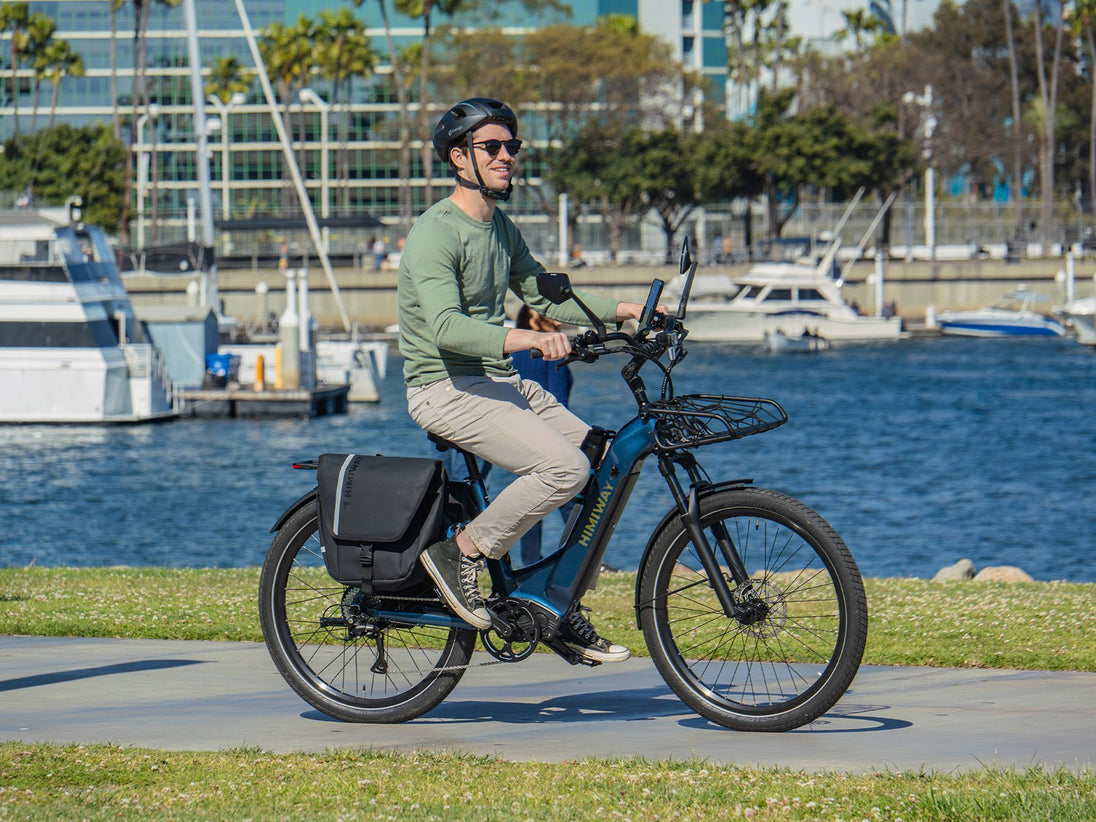 A7 / Full - Suspension Commuter eBike - Riding 5 Electric Bike