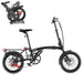 ALPS 3 folding 5 - Speed Electric Bicycles (Black) - Riding 5 Electric Bike