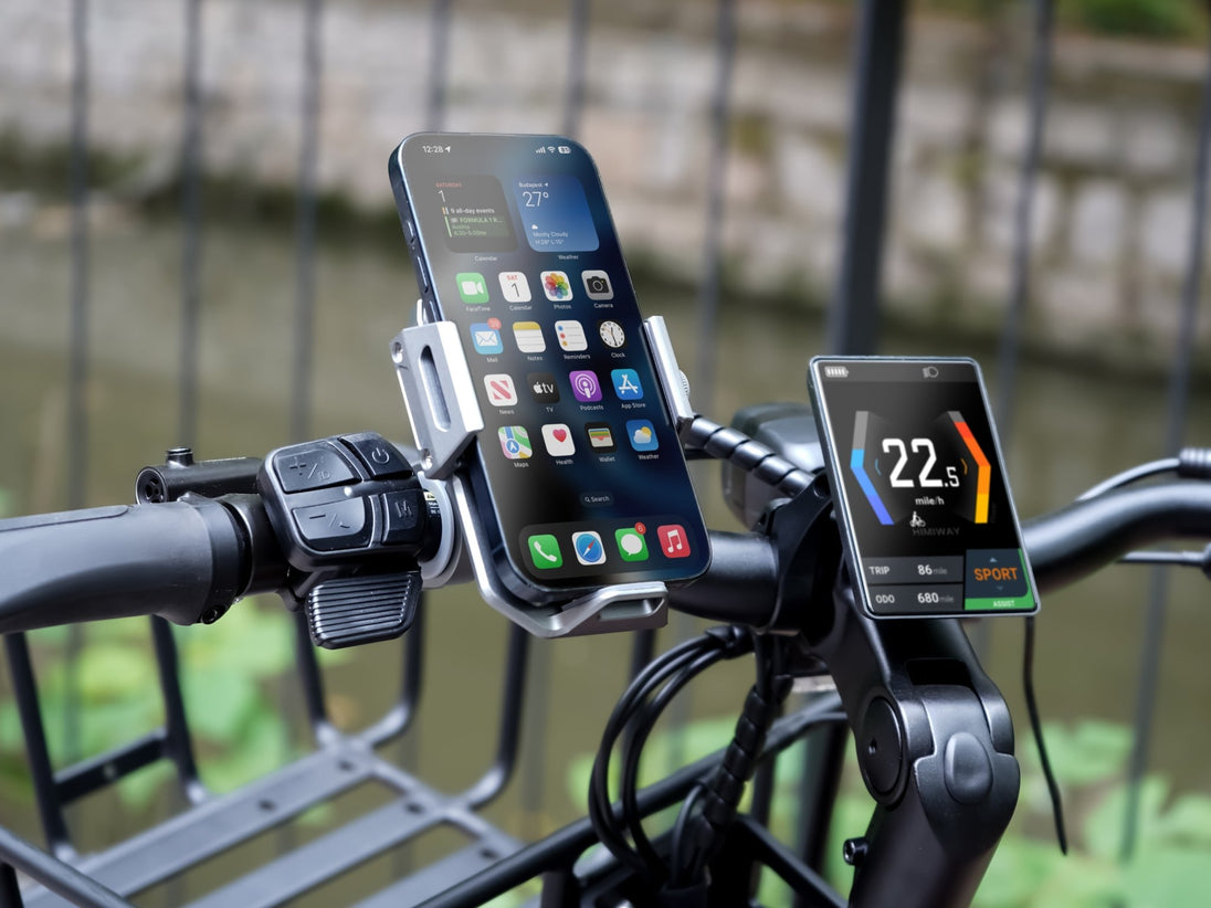 Aluminum Alloy Phone Holder - Riding 5 Electric Bike