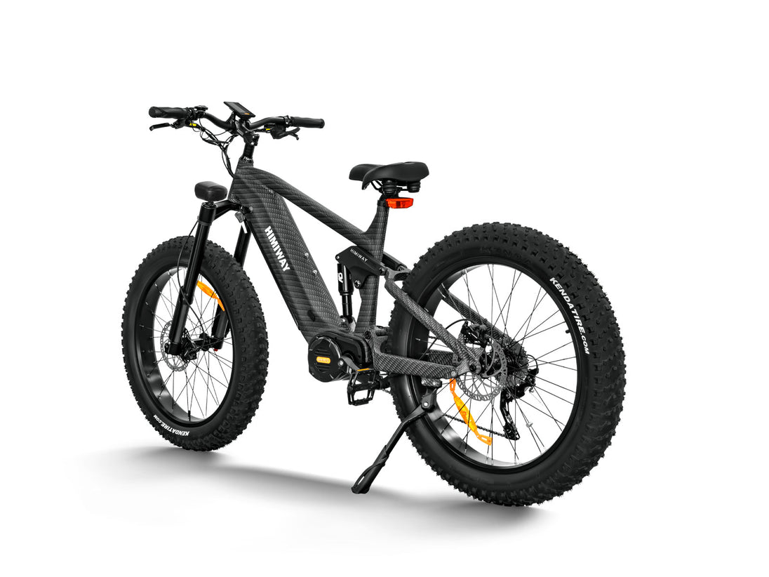 Cobra Pro/ Softail Electric Mountain Bike - Riding 5 Electric Bike