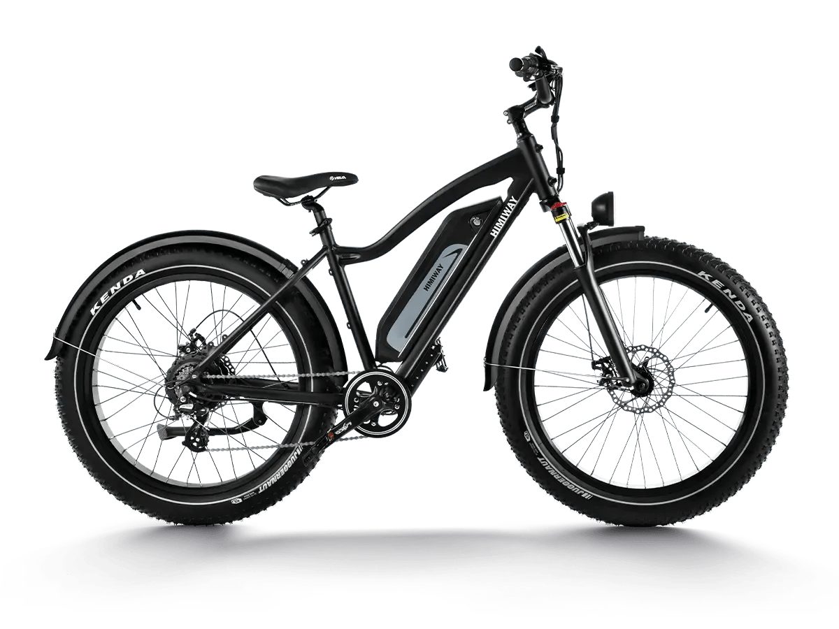 D3(Cruiser) / Long Range Fat Tire Electric Bike - Riding 5 Electric Bike