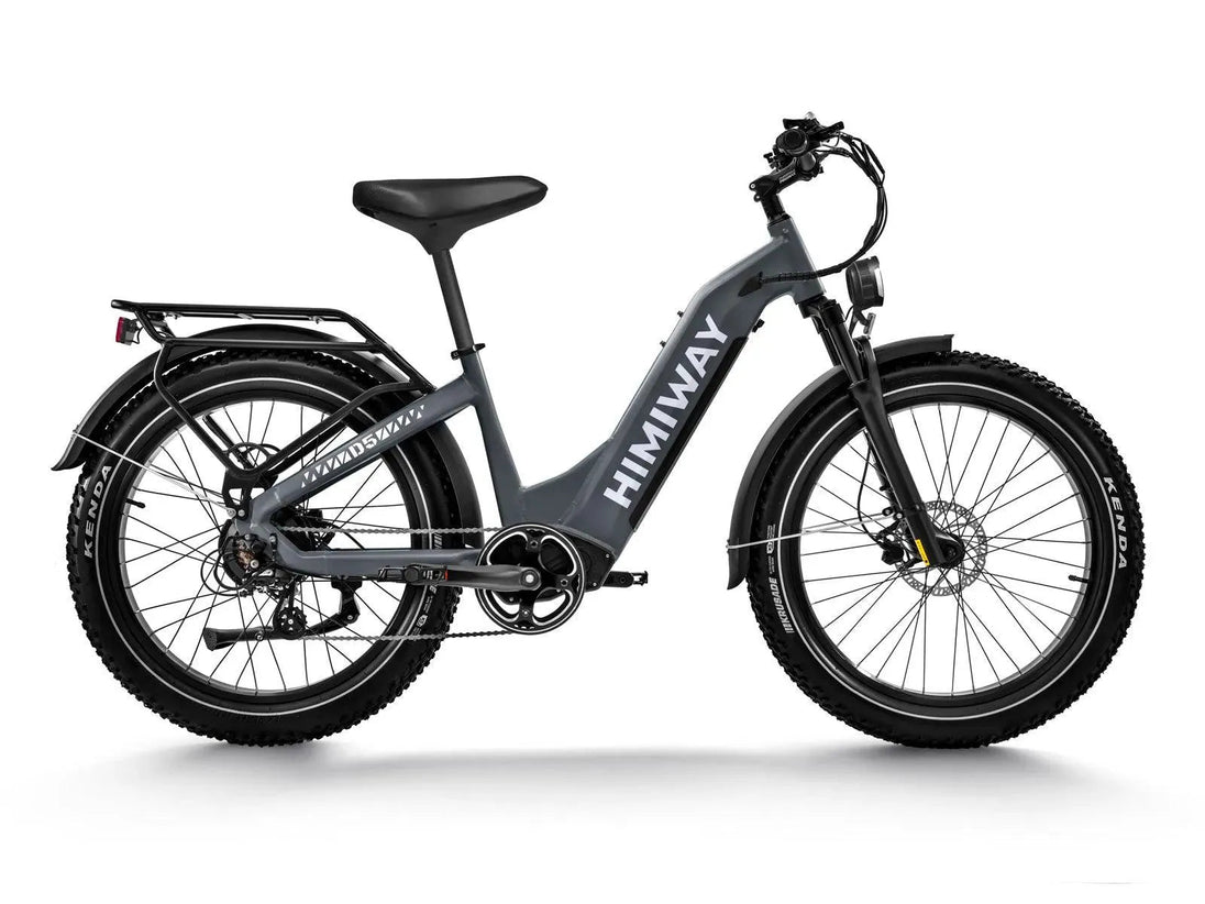 D5 ST(Zebra ST) / Premium All - terrain Electric Fat Bike - Riding 5 Electric Bike