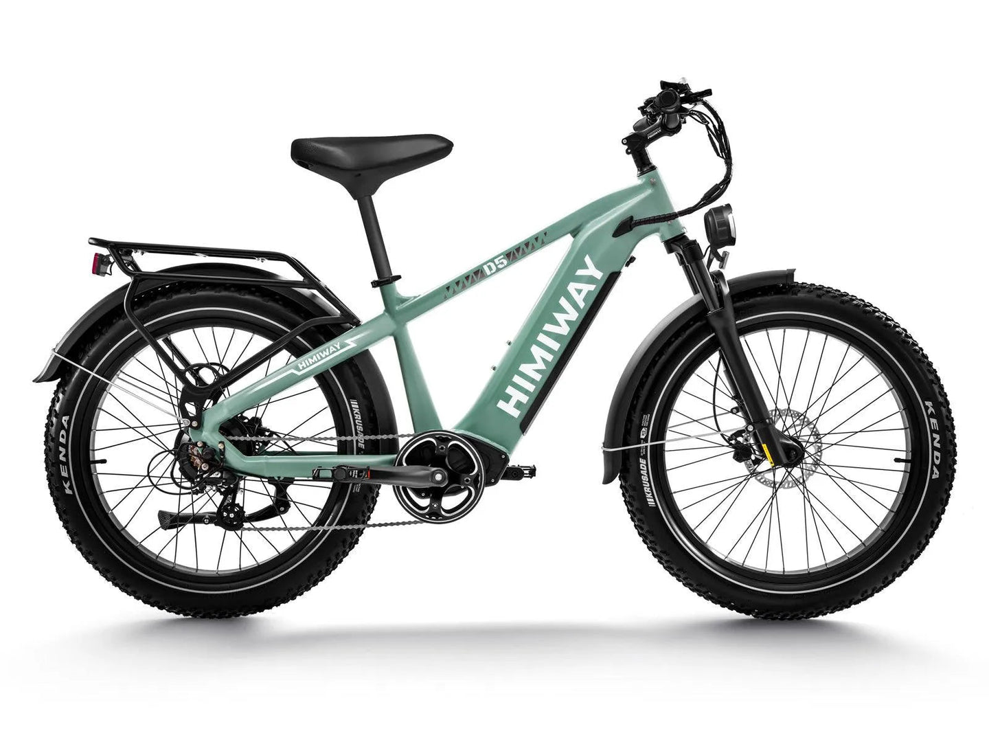 D5(Zebra) / Premium All - terrain Electric Fat Bike - Riding 5 Electric Bike