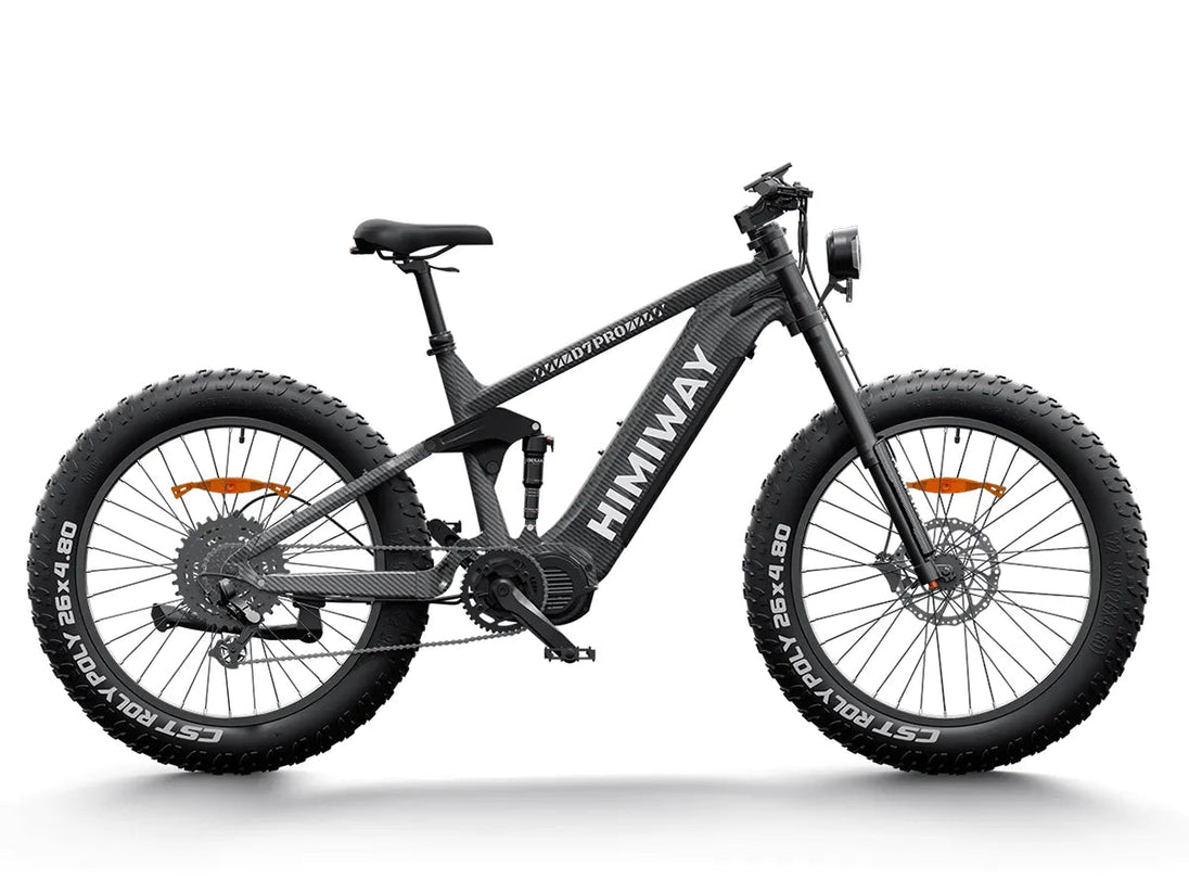 D7 Pro(Cobra Pro) / Softail Electric Mountain Bike - Riding 5 Electric Bike