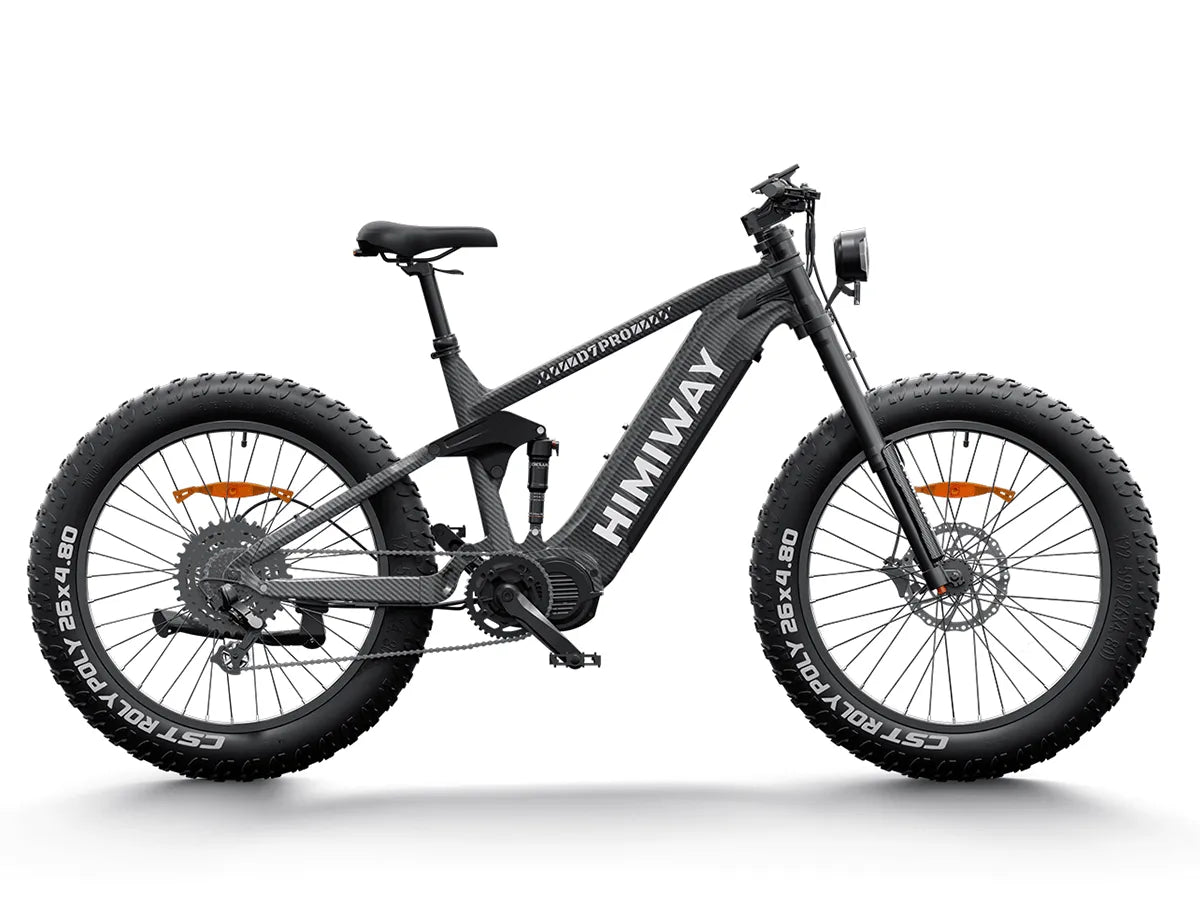 D7 Pro(Cobra Pro) / Softail Electric Mountain Bike - Riding 5 Electric Bike