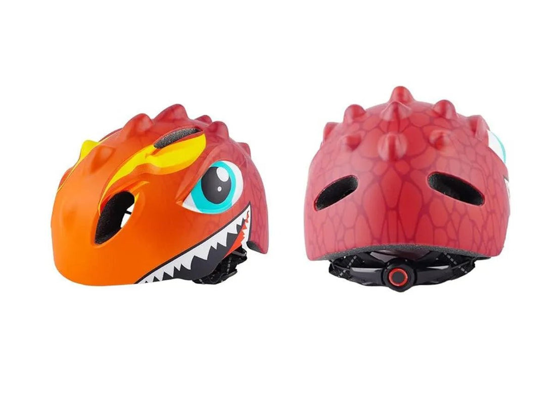 Dinosaur Kids Helmet - Riding 5 Electric Bike