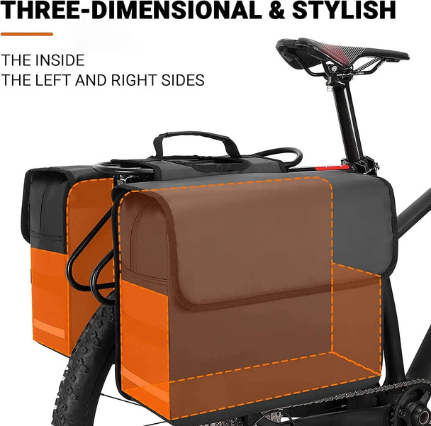 Dual - side Panniers - Riding 5 Electric Bike