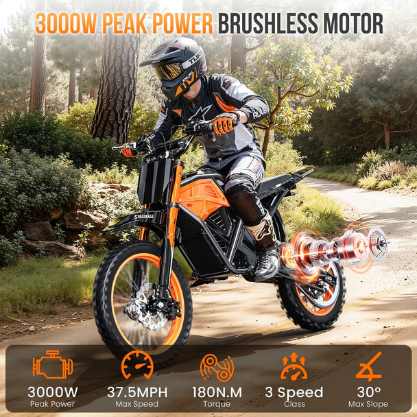 Eilleo SpaceWalk X01 Electric Dirt Bike - Riding 5 Electric Bike