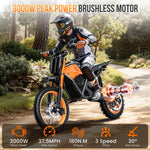 Eilleo SpaceWalk X01 Electric Dirt Bike - Riding 5 Electric Bike