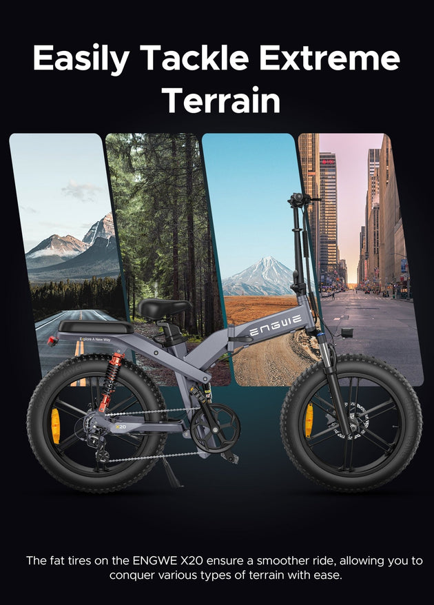 ENGWE X20 - Riding 5 Electric Bike