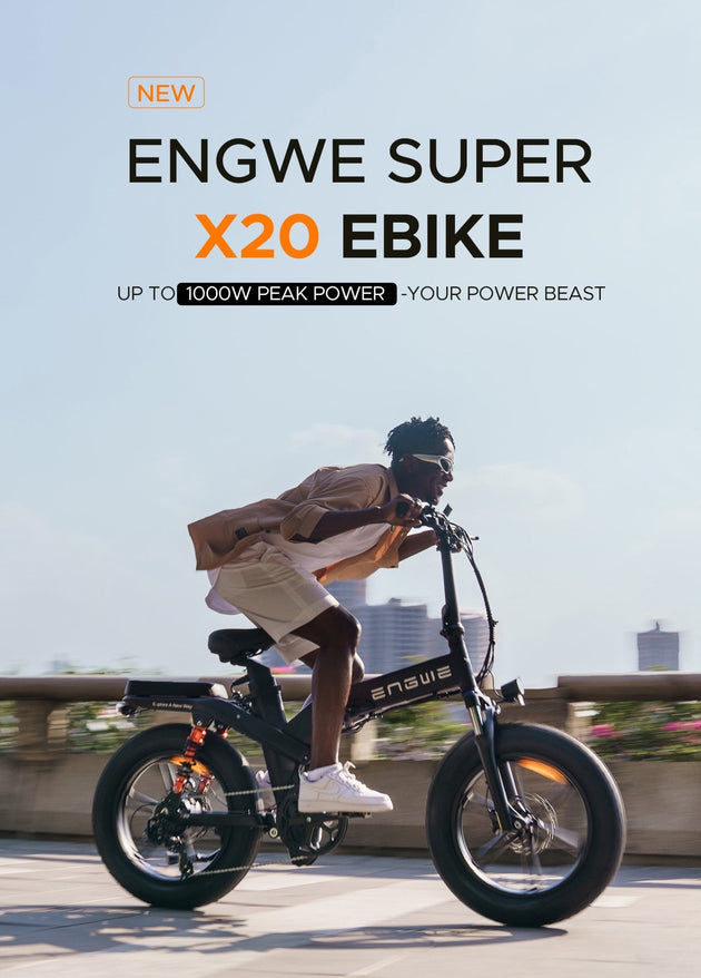 ENGWE X20 - Riding 5 Electric Bike