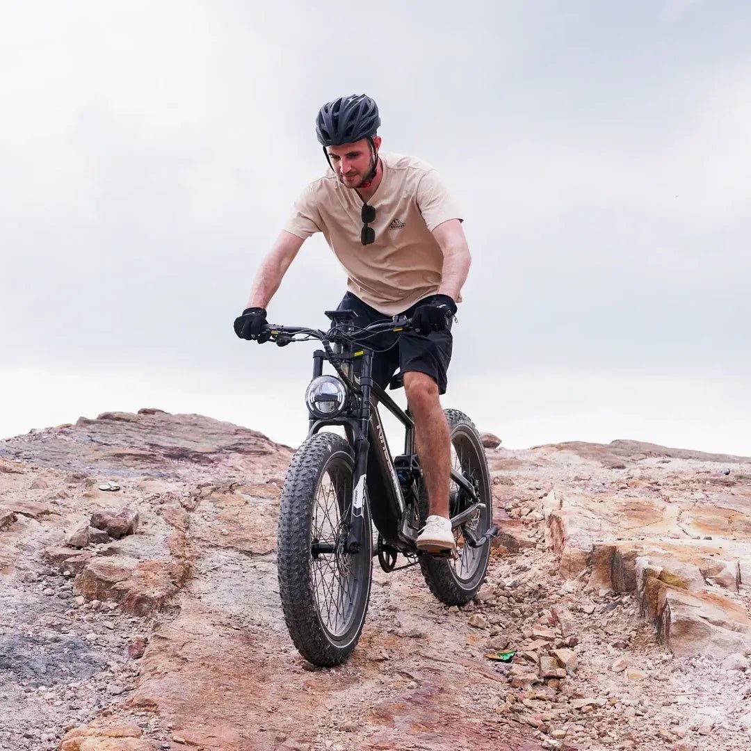 EX Titan | Premium Full Suspension Electric Mountain Bike - Riding 5 Electric Bike