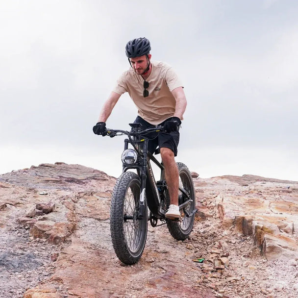 EX Titan | Premium Full Suspension Electric Mountain Bike - Riding 5 Electric Bike