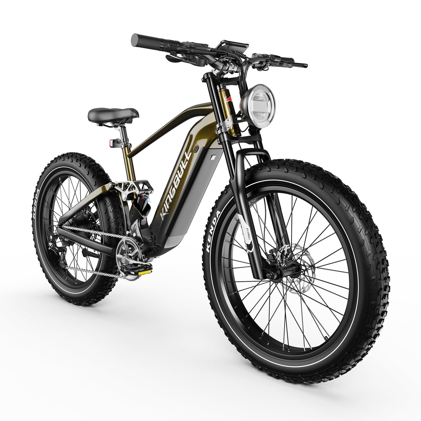 EX Titan | Premium Full Suspension Electric Mountain Bike - Riding 5 Electric Bike