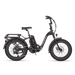 Side view of a black RadExpand 5 electric folding bike