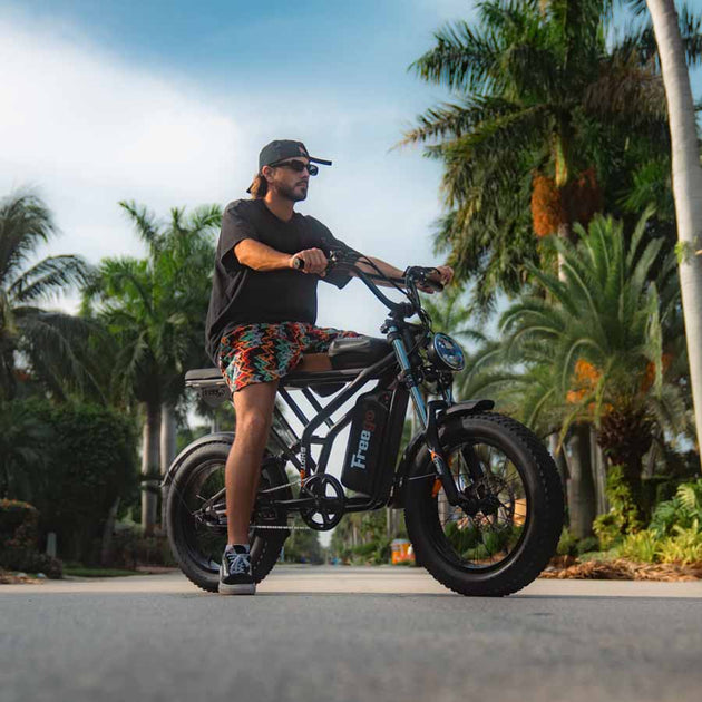 Freego Shotgun Prime F2 Pro Electric Cargo Bike - Riding 5 Electric Bike