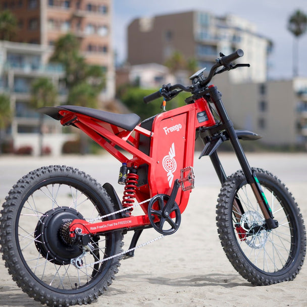 Freego X2 Pro All-Terrain Dirt eBike - Riding 5 Electric Bike
