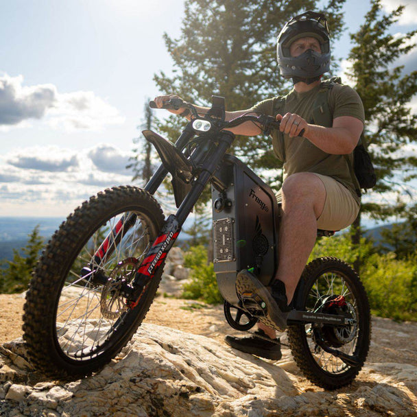 Freego X2 Pro All-Terrain Dirt eBike - Riding 5 Electric Bike
